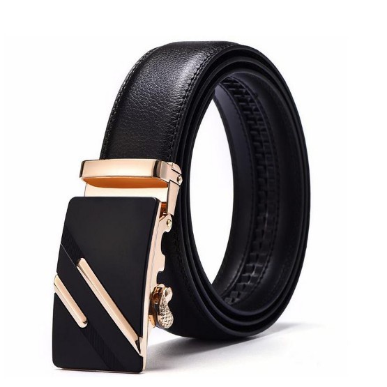 Thắt lưng nam khóa tự động chỉ may 2 bên cực chắc chắn - Hàng chính hãng