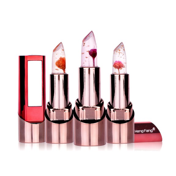 Son dưỡng môi có màu - Son thạch ép cánh hoa Heng Fang | BigBuy360 - bigbuy360.vn