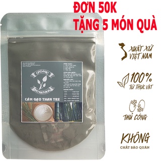 Bột đắp mặt Cám Gạo Than Tre Hoạt Tính handmade