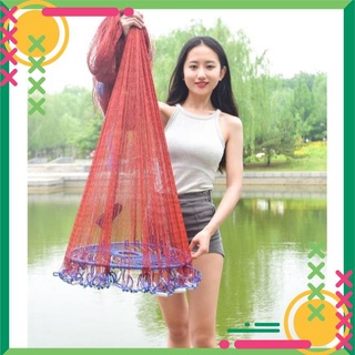 Chài dù đánh cá chài rút đĩa bay ufo sợi dù thái lan cao cấp đủ size