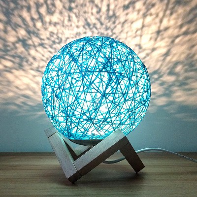 3 Color 3W LED Sepak takraw Lamp USB plug Bedroom Night Light Home Décor