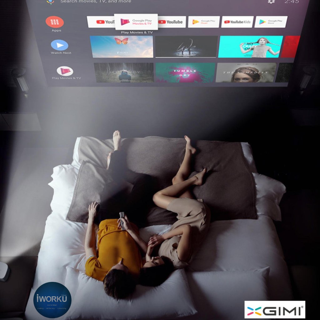 Máy chiếu mini XGIMI MoGo Pro  - hàng nhập khẩu chính hãng