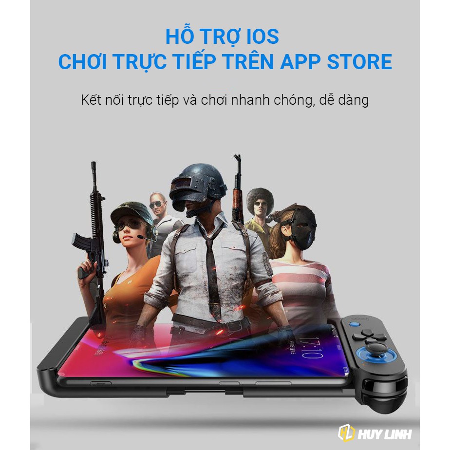 Tay cầm chơi game Ipega PG 9120 chuyên iOS Bluetooth không dây (chơi trực tiếp từ Appstore)