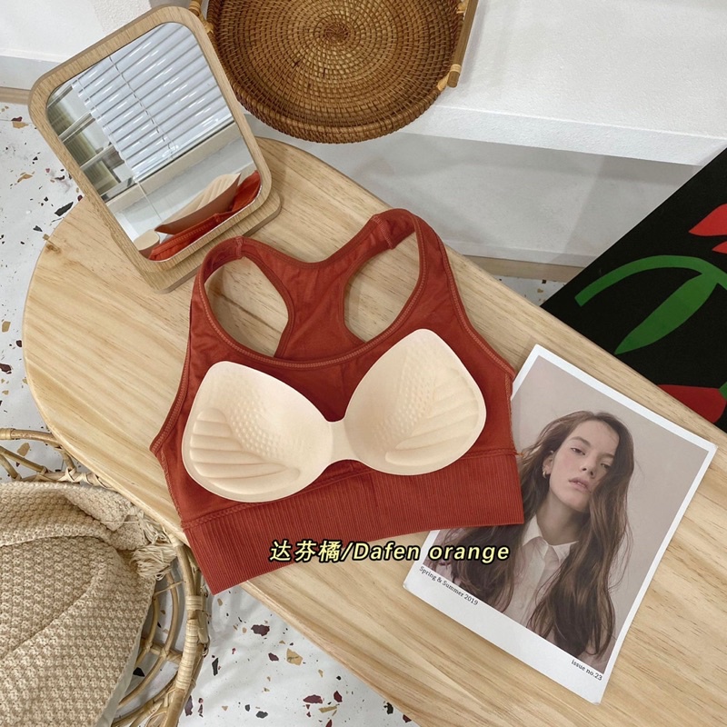 Bra dệt Quảng Châu mã 893 tập gym yoga thể thao siêu co giãn, giá rẻ