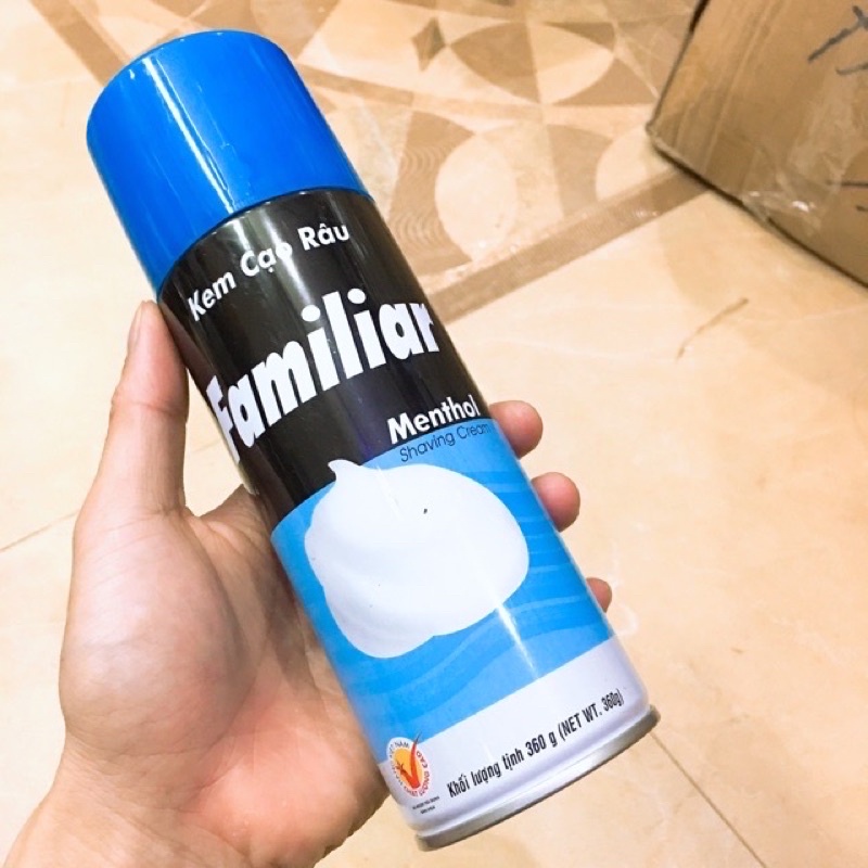 Bọt Cạo Râu Chuyên Nghiệp Familiar 360g/ 300g/ 175g