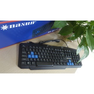 Bàn phím máy tính có dây nasun ns-014