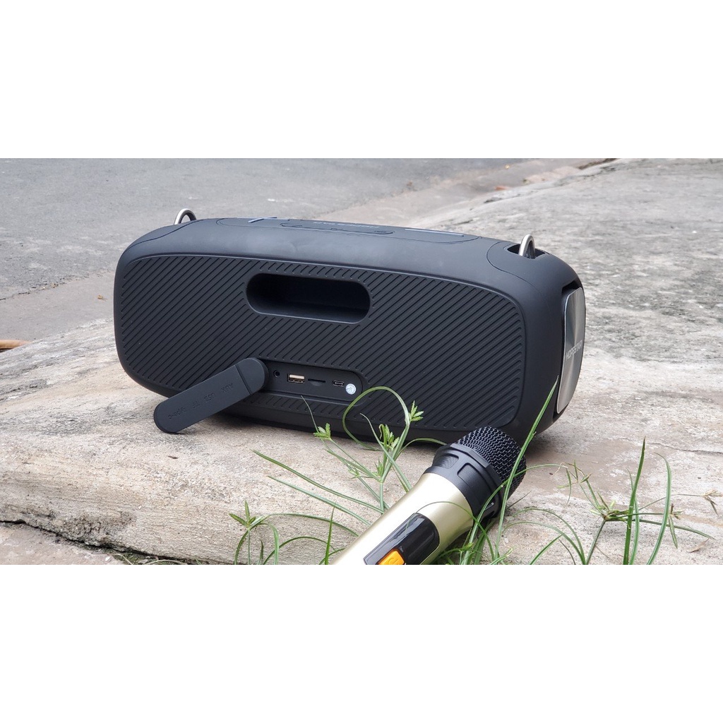 Loa Bluetooth HOPESTAR A30 Di Động Công Suất lớn Siêu Bass với thiết kế loa dạng cộng hưởng những âm thanh mạnh mẽ