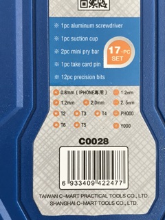 Bộ vít sửa điện thoại CMART