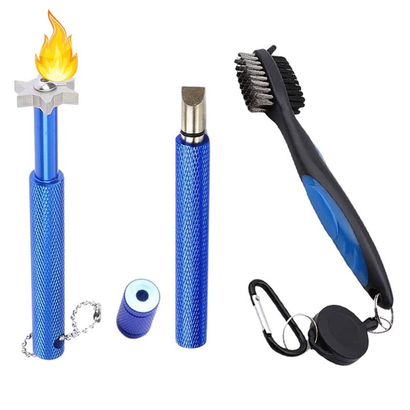 Bộ Dụng Cụ Vệ Sinh Gậy Đánh Golf Kèm 2 Dụng Cụ Vệ Sinh Tiện Lợi