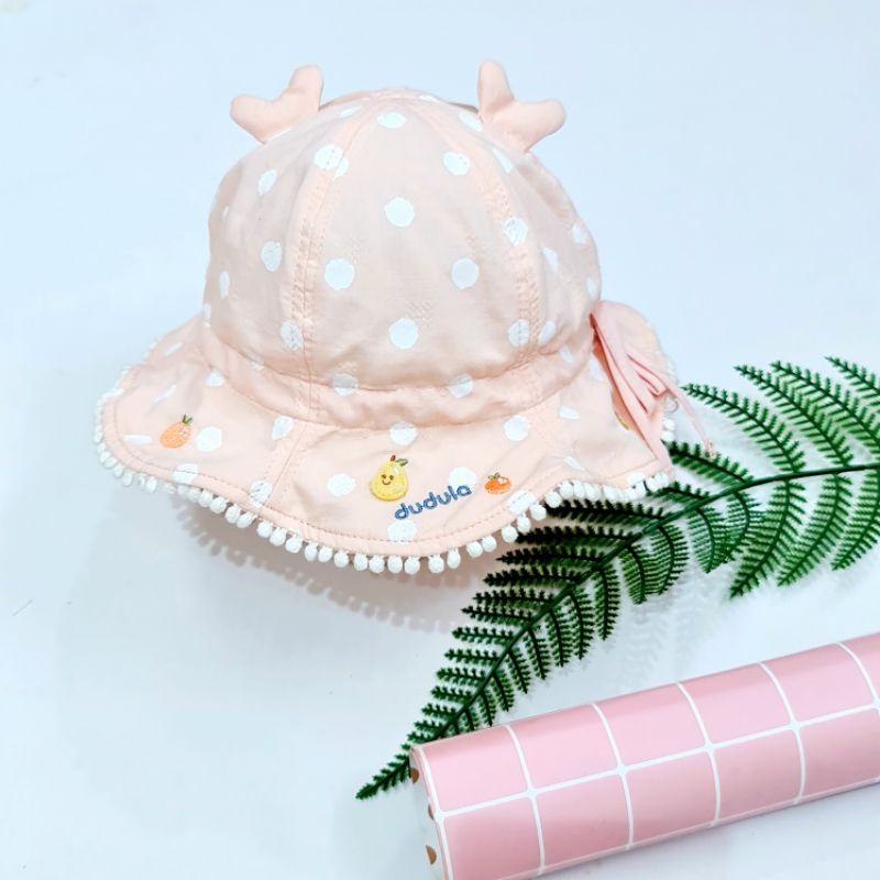 Mũ vành tròn cho bé gái  bé từ 6 tháng đến 5 tuổi