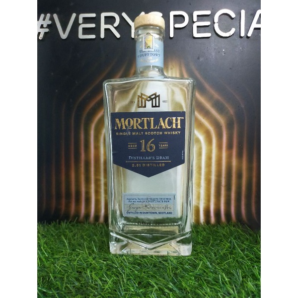 Vỏ chai rượu ngoại Mortlach 12 năm ,16 năm