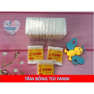 TĂM BÔNG VỆ SINH CHO BÉ TÚI ZIP
