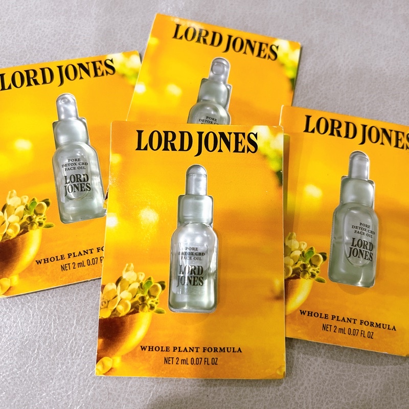 Sample Mẫu thử Dầu Dưỡng Da Cao Cấp Lord Jones Pore Detox CBD Face Oil 2ml