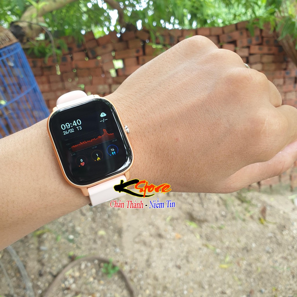 Đồng hồ thông minh Colmi P8 Thông báo Tiếng Việt, Smart watch thể thao giá rẻ chống nước thiết kế Xiaomi Amazfit GTS đẹp | BigBuy360 - bigbuy360.vn