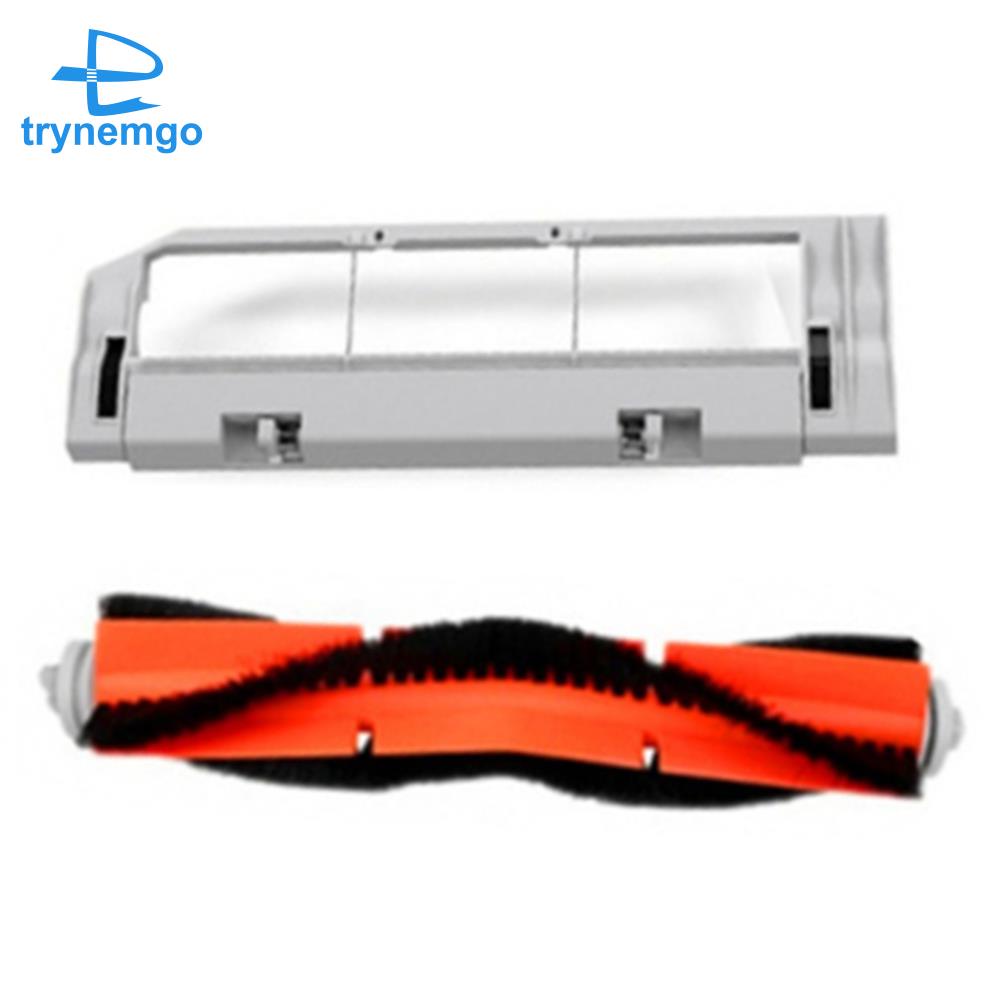Bộ Phụ Kiện Vỏ Chổi Chính + Chổi Chính + Vỏ Bọc Chính Cho Robot Hút Bụi Xiaomi Roborock S50 S5