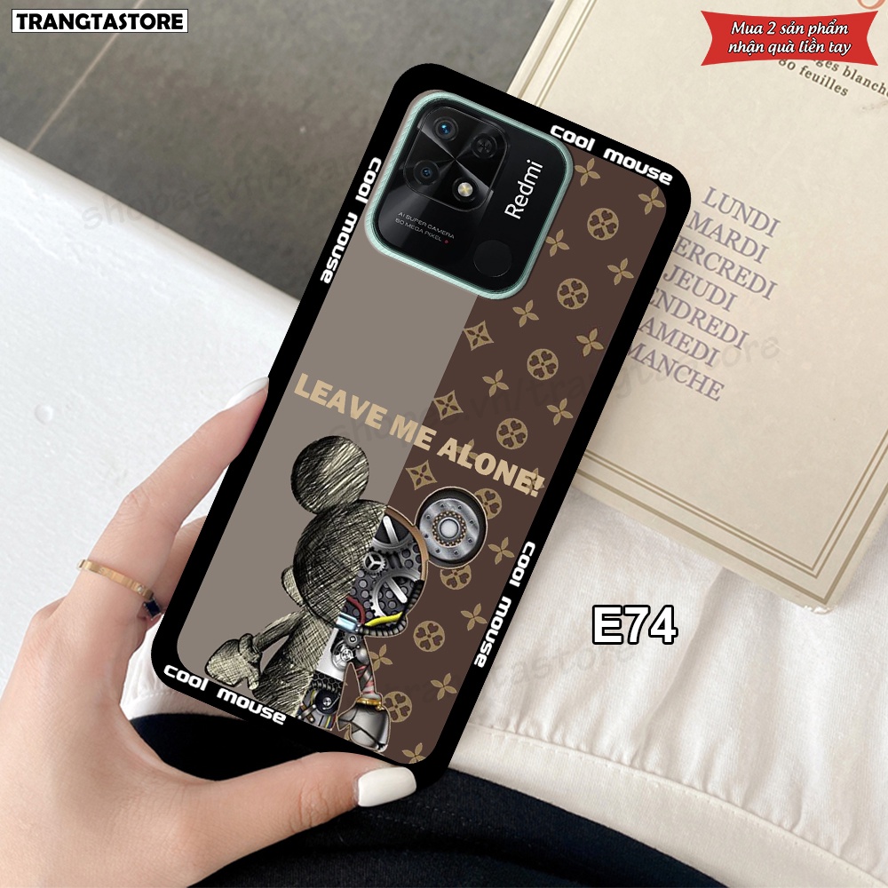 Ốp Xiaomi Poco C40 in hình gấu Bearbrick,Metal Style,Doremon siêu dễ thương chất lượng