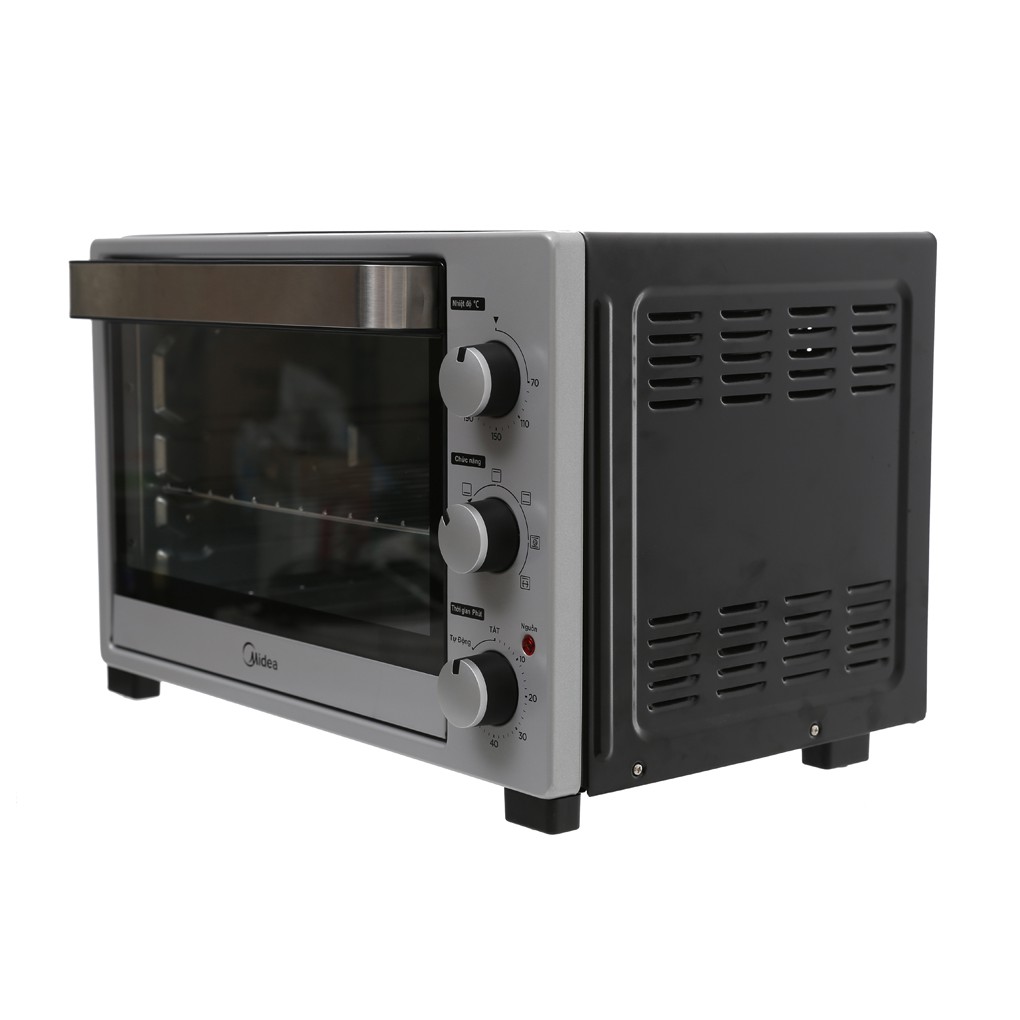 Lò nướng Midea MEO-38AZ15 382 lít nướng thịt, nướng gà, nướng cá và làm bánh