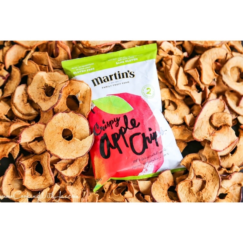 Táo sấy martin’s crispy apple chips gói 300g