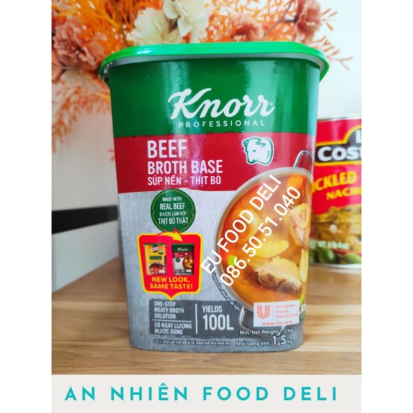 Súp Nền Thịt Bò Knorr Beef Broth Base Unilever Food