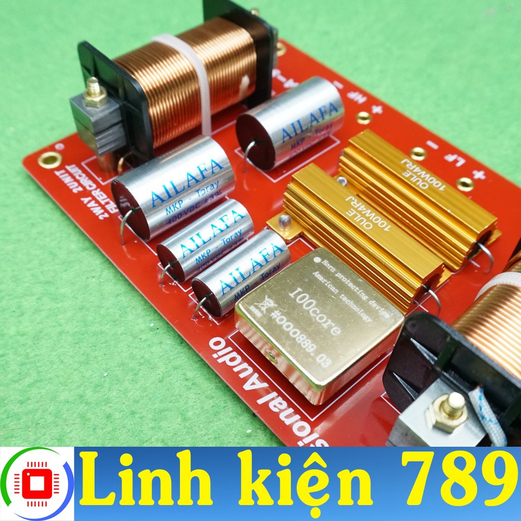 Phân tần loa V13 Full đơn bass 25 - 50 (2.5 - 5 tấc )