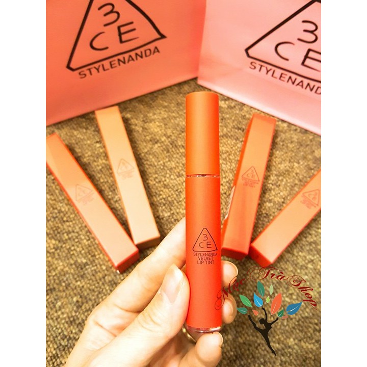 CHUẨN AUTH SON KEM LÌ 3CE VELVET LIP TINT