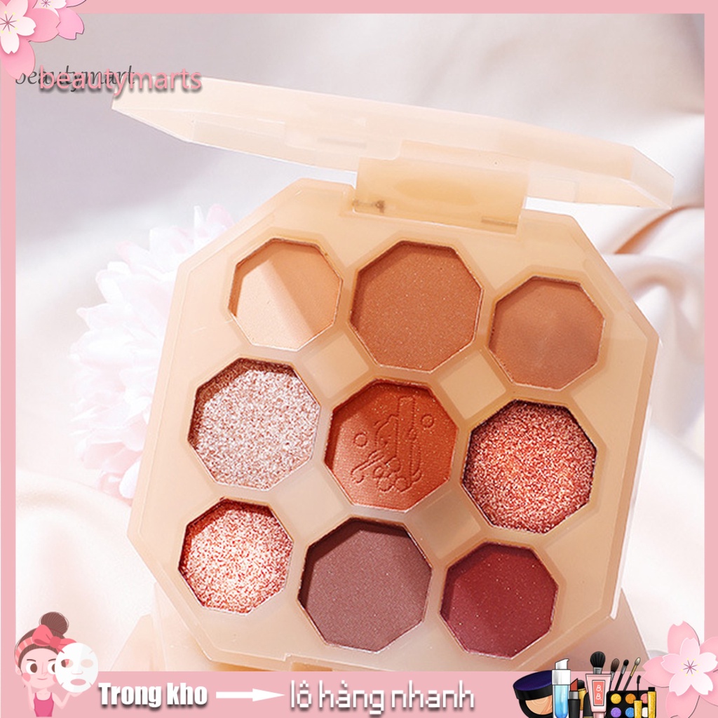 Bảng phấn mắt kim tuyến lấp lánh dùng trang điểm hàng ngày