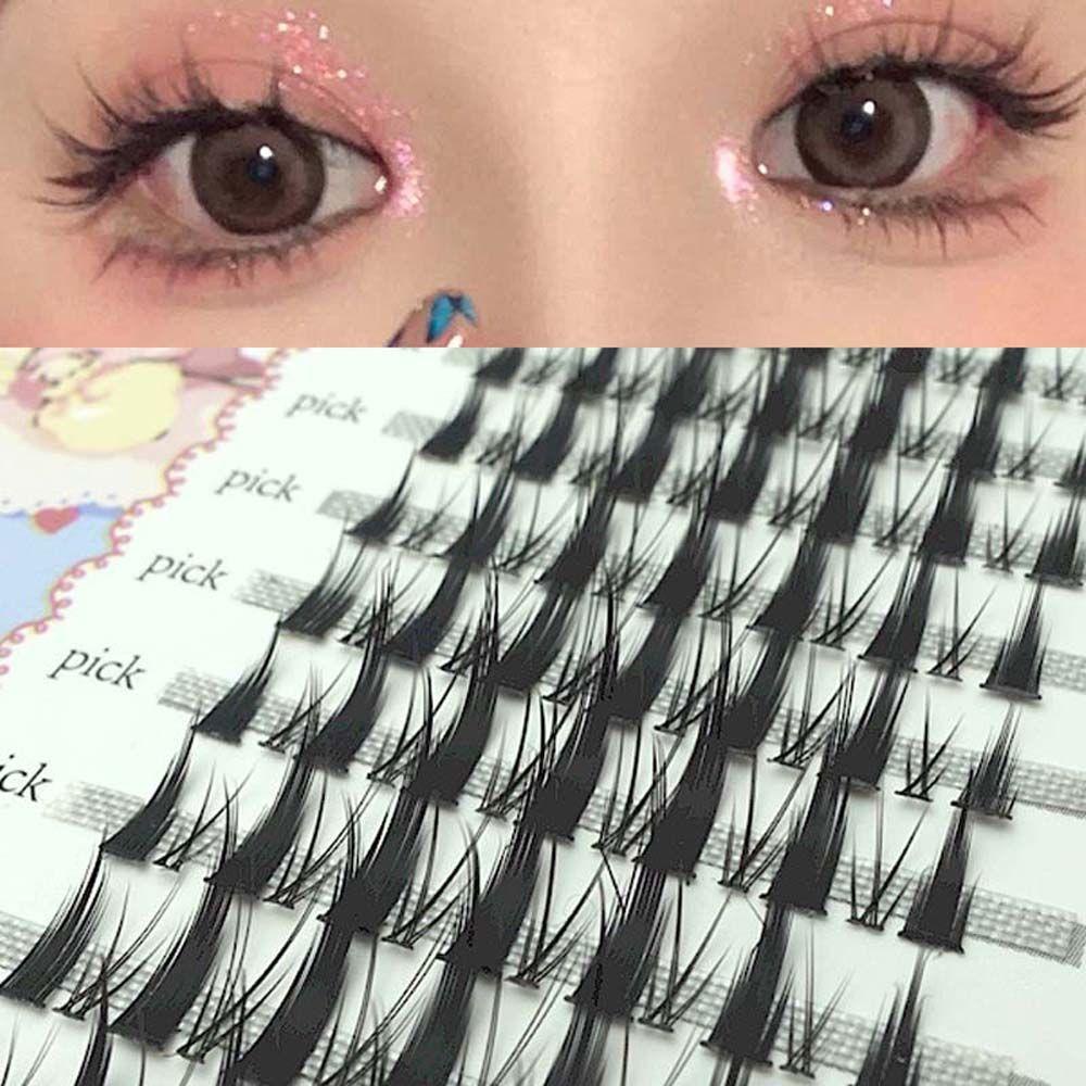 Lông Mi Giả Mềm Mại Màu Đen Tự Nhiên Dùng Trang Điểm