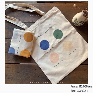 Túi tote “Colour Palette”.
