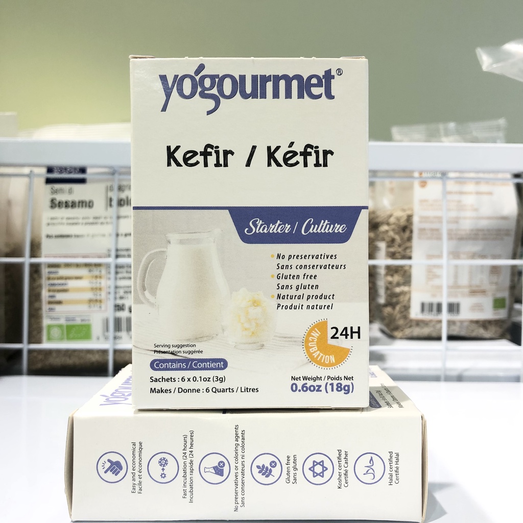 Bột Men Làm Sữa Chua Kefir Yogourmet