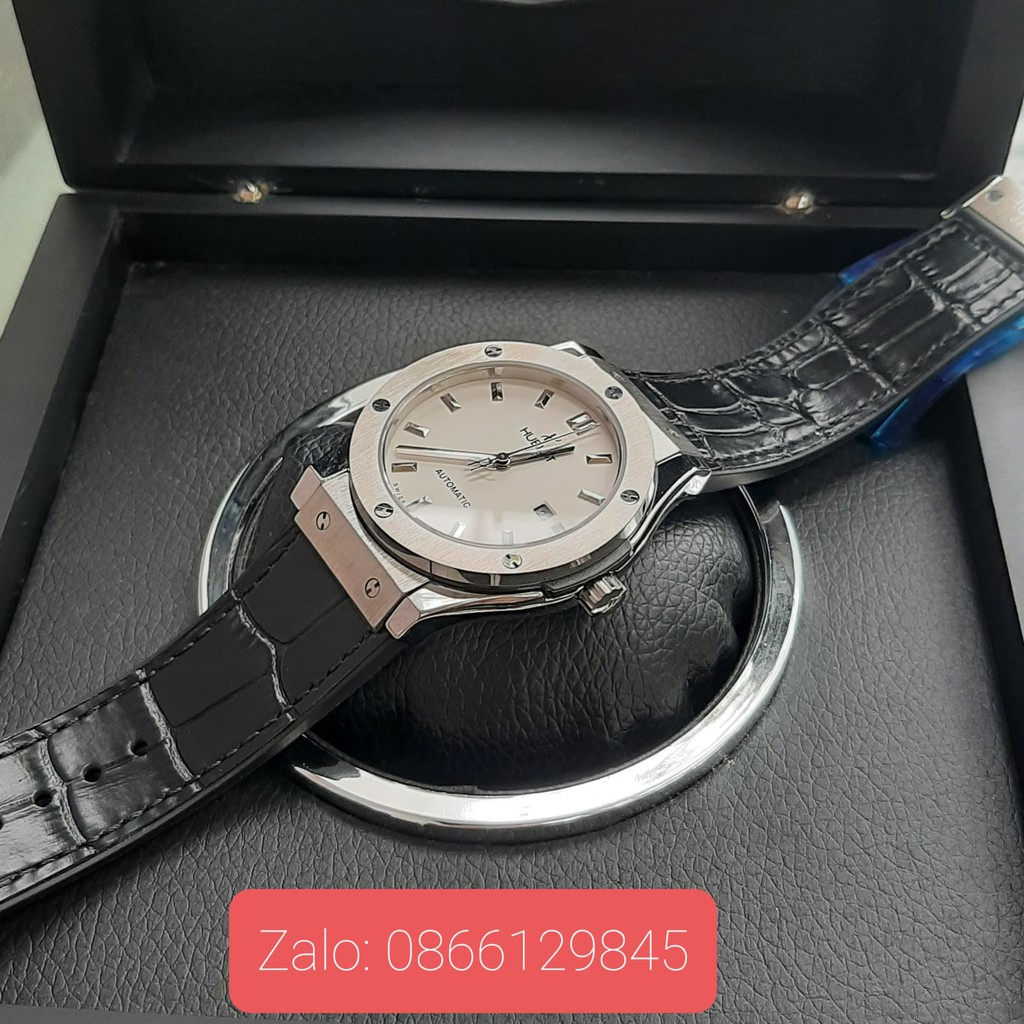 (Ảnh Shop Chụp, Có Video) Đồng Hồ Nam Hubl0t Automatic Cao Cấp, Đầy Đủ Size Mặt | BigBuy360 - bigbuy360.vn