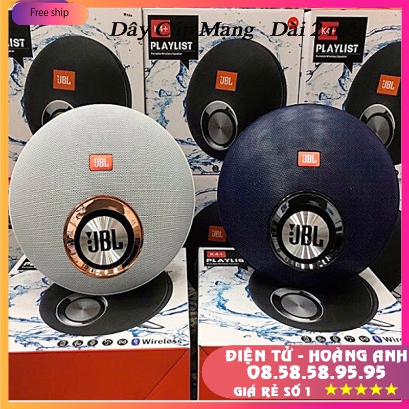 loa bluetooth k4+ bin trâu âm bass cực hay có khe cắm thẻ nhớ usb