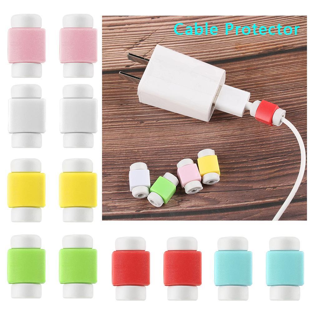 BEBETTERM Set 10 / 20 Vỏ Bảo Vệ Dây Cáp Sạc USB Tiện Lợi