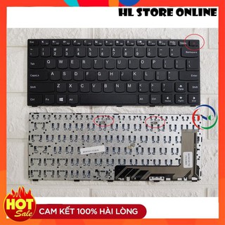 🎁 Bàn phím Laptop Lenovo Ideapad 110-14 , 110-14IBR , 110-14ISK (cáp góc)