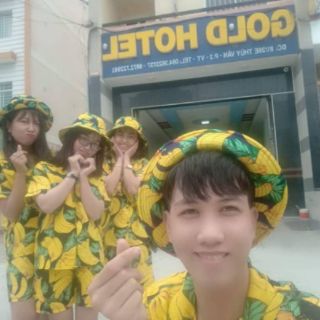 COMBO 4 BỘ LỚN, 6 BỘ BÉ THÁI CHUỐI