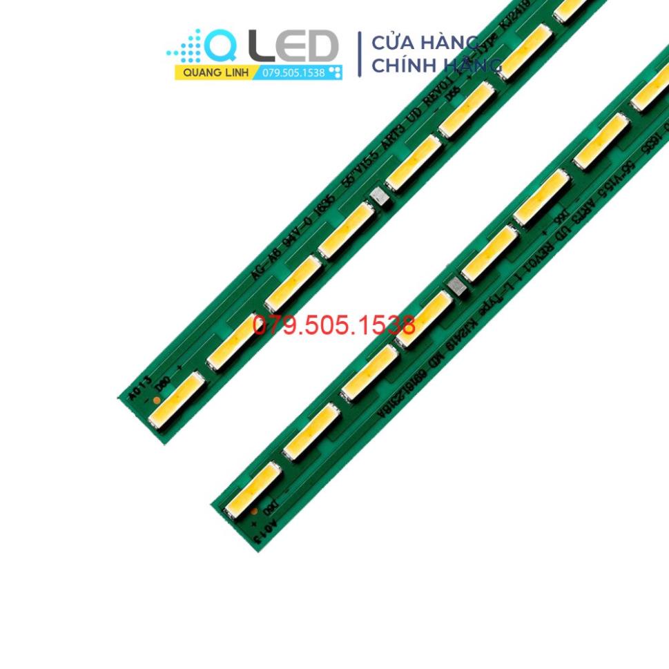 THANH LED VIỀN TIVI LG 55UH610 - UH617 - UH6150 - UH616V - UF6450 - UF6430 HÀNG CHÍNH HÃNG MỚI 100% LẮP ZIN