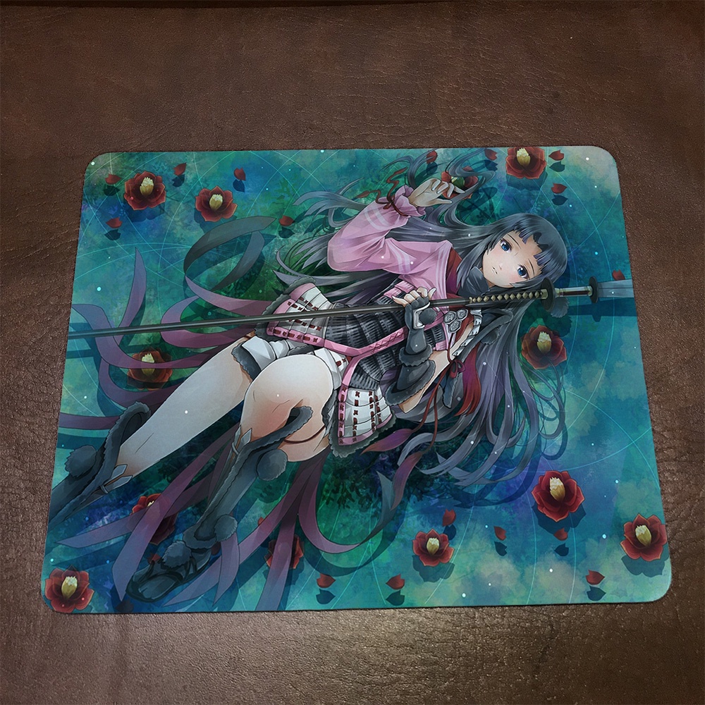 Lót chuột máy tính Anime Sengoku Basara Wallpapers 1 Mousepad cao su êm ái. Nhận in theo yêu cầu