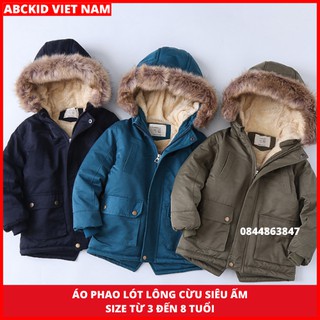 [ HÀNG XẢ LỔ KHÁCH BÙNG LẺ SIZE]Áo Khoác Trẻ em Lót Lông Nhung Lông Cừu Siêu Ấm, Chất Cotton Dày Hàng Quảng Châu Cao Cấp