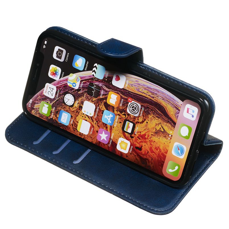 Bao da điện thoại dạng ví da lật thiết kế khóa kéo dành cho iphone 6 6S plus 7 8 plus | BigBuy360 - bigbuy360.vn