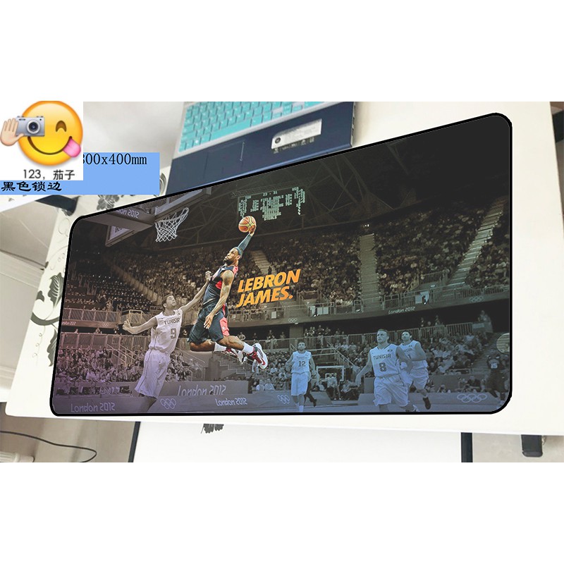 ☆?☆Slam Dunk Jordan Mouse Pad Kobe Iverson James Paul Keyboard Table Fashion Brand Lore Super Basketball