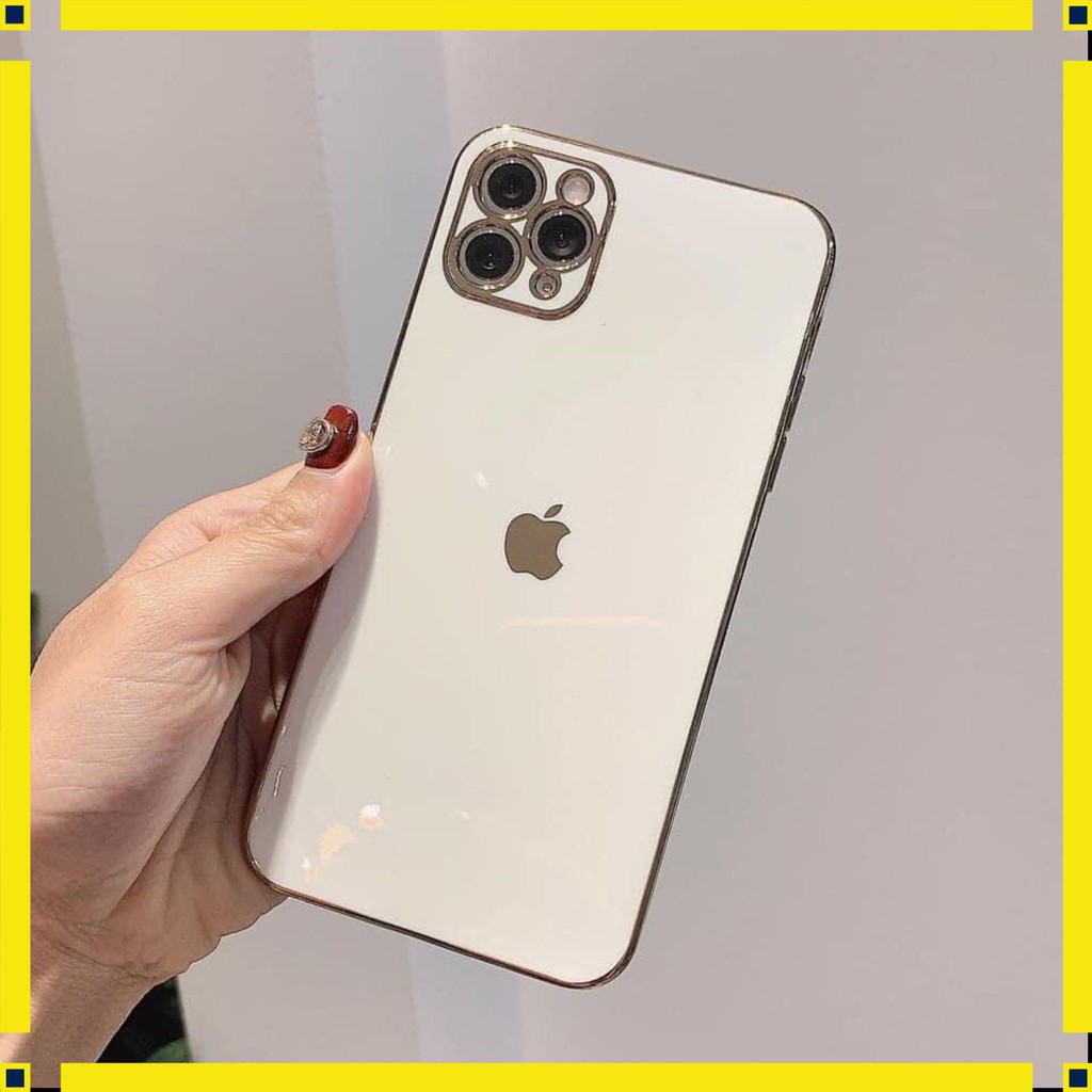 Ốp lưng iphone xi dẻo viền vuông độ iphone 12 cho 6plus/6s plus/7/7plus/8/8plus/x/xs/xs max/11/11 promax/12/12pro max | BigBuy360 - bigbuy360.vn