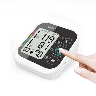 Máy đo huyết áp thông minh hiển thị kỹ thuật số blood pressure monitor jziki zk-b877 nhập khẩu từ nhật bản