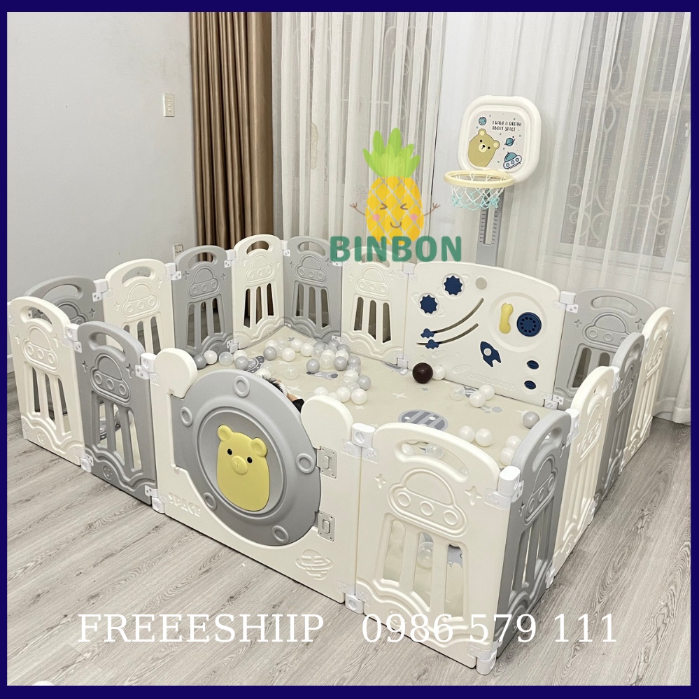 Quây BINBON gấp gọn ,nhựa HDPE an toàn ,lnb0x zaI0  để FREEESHIIP 100%