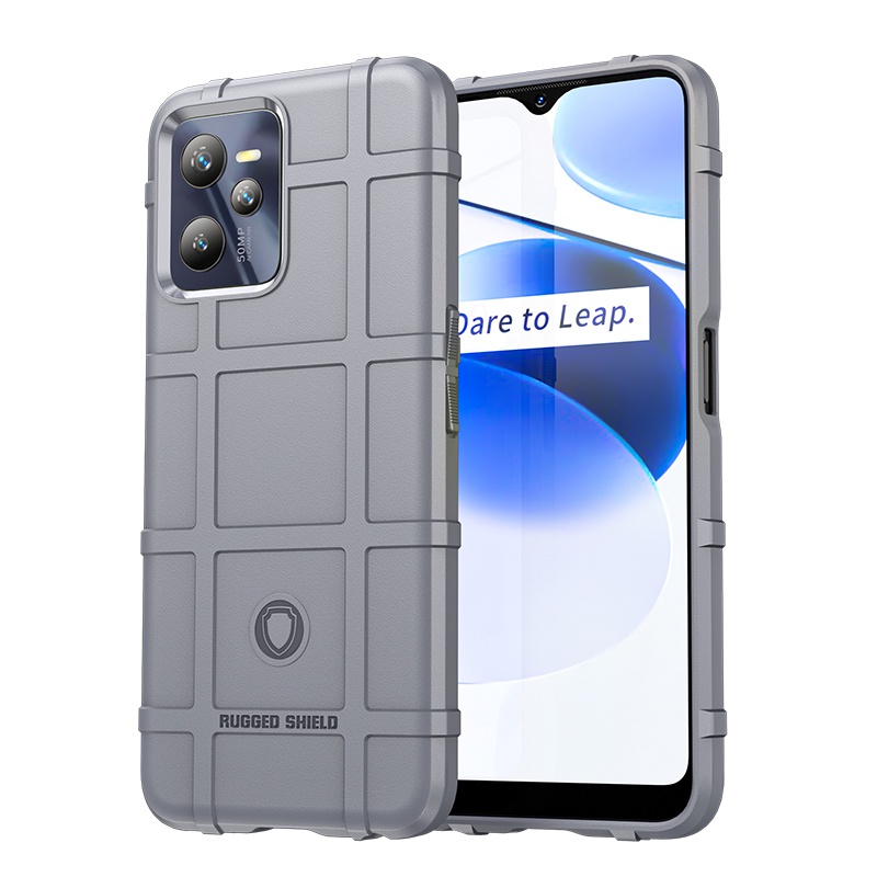 Ốp Điện Thoại Silicone Kiểu Áo Giáp Chống Sốc Cho Realme C35 RMX3511 OPPO Realme C 35 2022