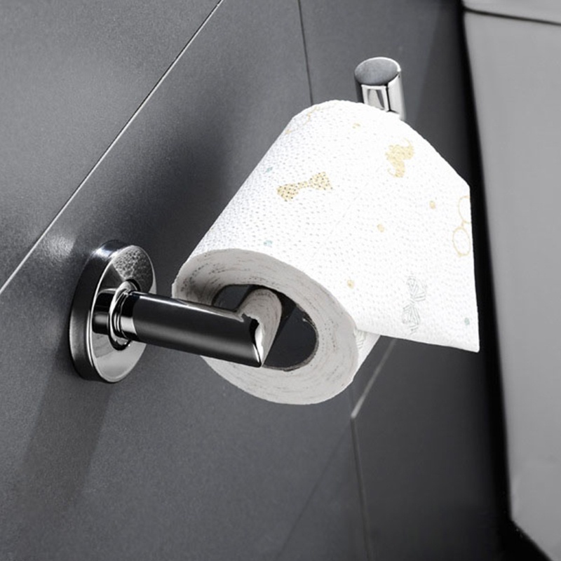 QQ Giá Đỡ Khăn Giấy Bằng Thép Không Gỉ Tiện Dụng Cho Phòng Tắm / Nhà Bếp