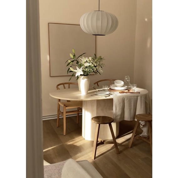 Khăn bàn basic linen mộc màu muối tiêu 🌿