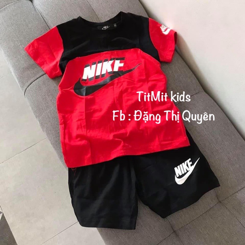 Bộ cotton bé trai ni.ke
