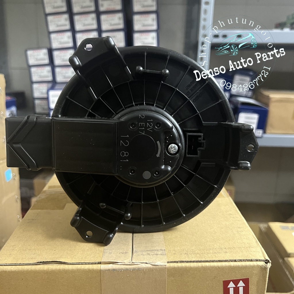 Mô tơ quạt dàn lạnh điều hòa Toyota Vios 2007, Yaris 2009.. hàng chính hãng Denso