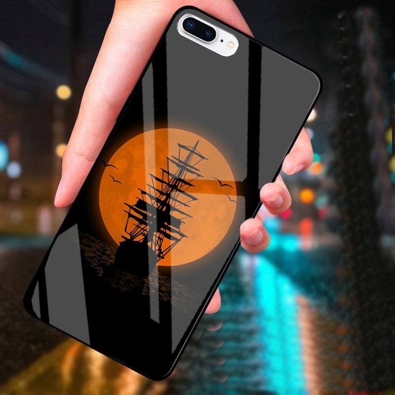 Ốp Lưng IPHONE 6,6S,6 PLUS,6S PLUS,7,8,7 PLUS,8 PLUS mặt kính cường lực cao cấp thiết kế riêng