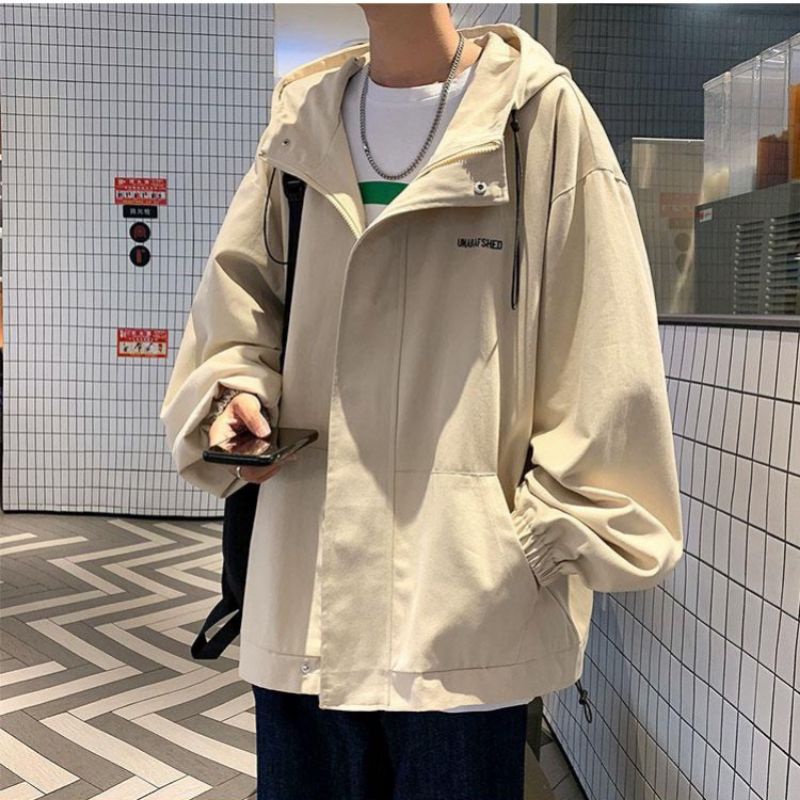 Áo khoác KAKI UNABA Unisex Dây rút ZooZoo (bao đổi trả)