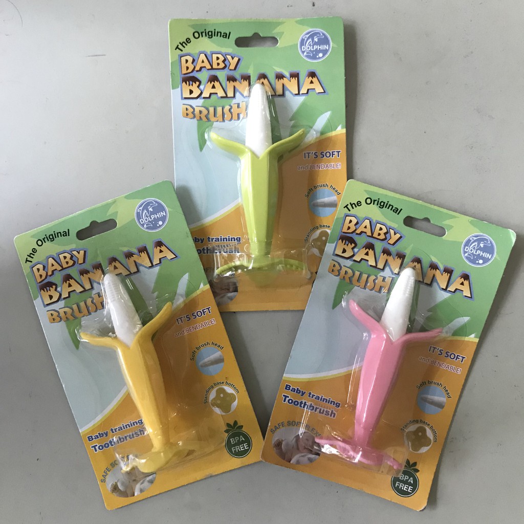 Gặm nướu hình quả chuối Dolphin